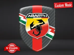 Fiat Abarth Adesivi e Decalcomanie Auto Premium Standard Moderni